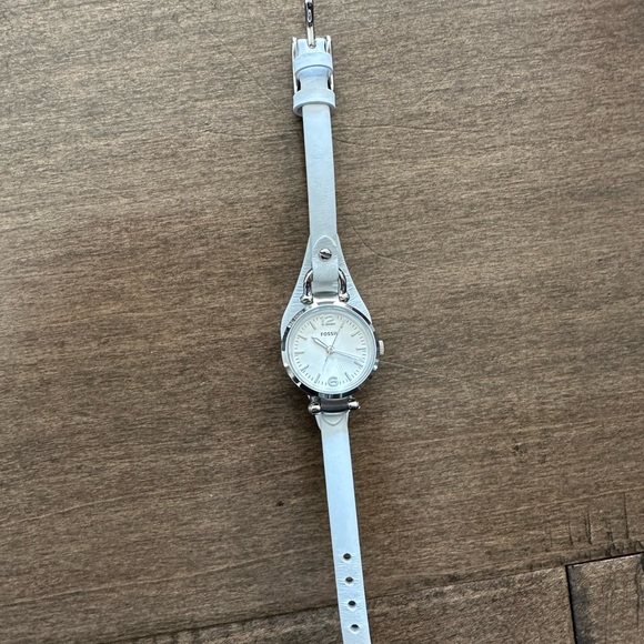 Lot of 3 Women’s Fossil Leather Watches - Picture 3 of 10